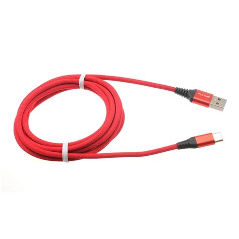 Type C Red 6ft Usb C Cable For Oneplus Nord N200 5g Phone Charger Cord Power Wire Long Braided