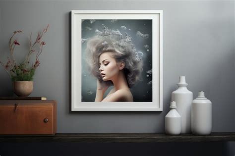 Premium Ai Image Expressive Transformations Captivating 5x7 Wall Art