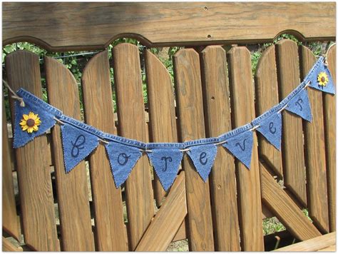 Denim Bunting Banners Cool Upcycling Projects POPSUGAR Smart Living