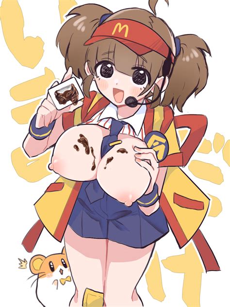 Imadake Dabuchi Tabemi Mcdonald S Drawn By Mochi Riguma Danbooru