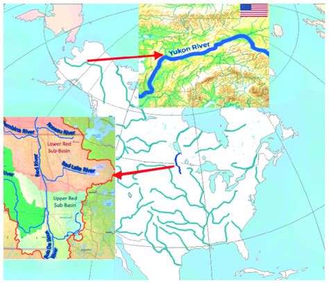 Map Of The United States With Rivers Labeled