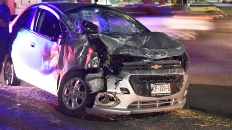 Fotos Fuerte Accidente Vehicular En Ciudad Obreg N Sonora Deja Dos