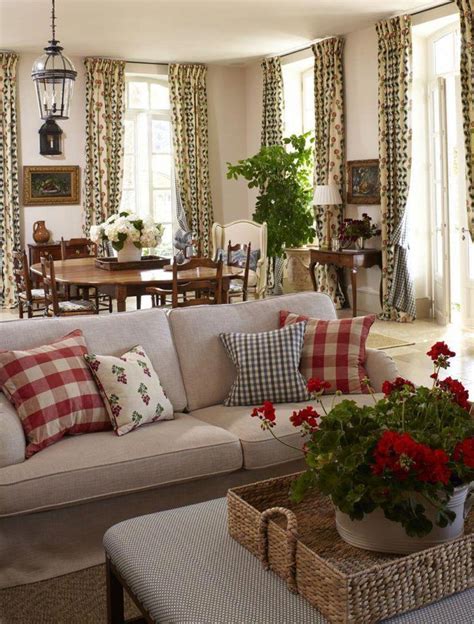 Incredible Living Room French Country Interior Design