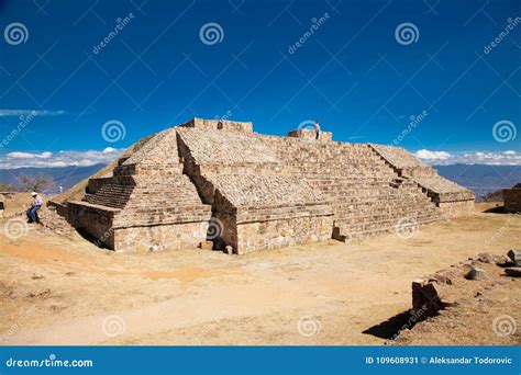 Monte Alban is an Ancient Zapotec Capital in Mexico Editorial Photo ...