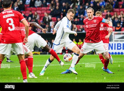 Copenhagen Denmark 21st Oct 2023 Viktor Claesson 7 Of FC