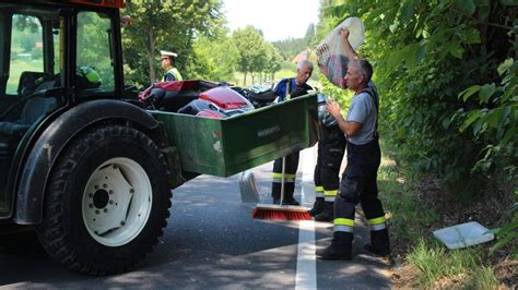 Eibiswald Motorradfahrer 68 auf B76 tödlich verunglückt