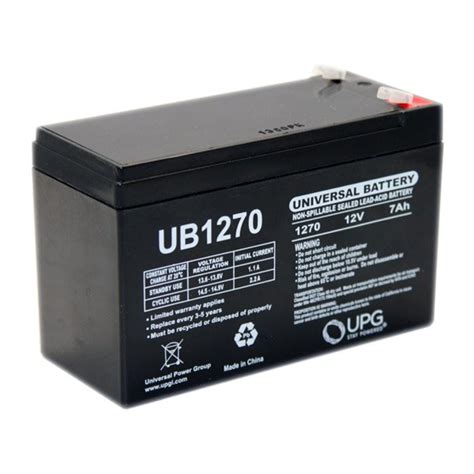 Sla Universal V Ah Sealed Battery F Terminals Ub