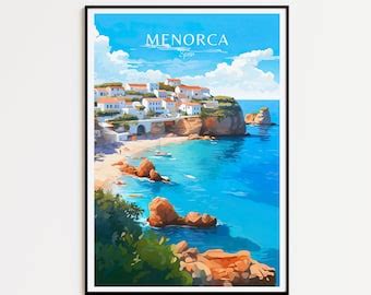 Barcelona Travel Poster Barcelona Poster Spain Wall Art For Home Decor