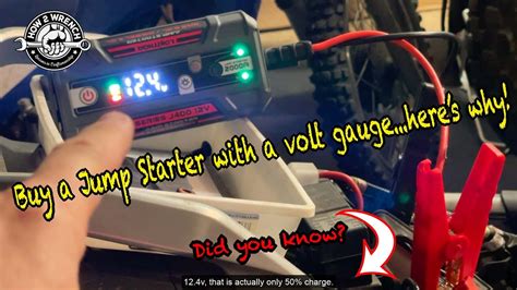 Do You Know Why You Want A Jump Starter With A Volt Gauge Lokithor J400