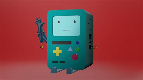 3d Bmo Adventure Time Model Turbosquid 1827885