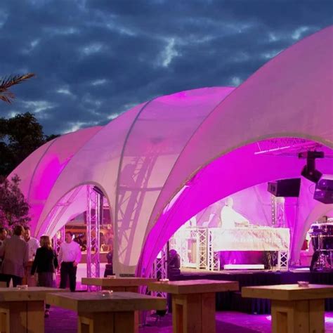 Luxury 10m Diameter Geodesic Dome Tent For Events Pvc Cover With Custom