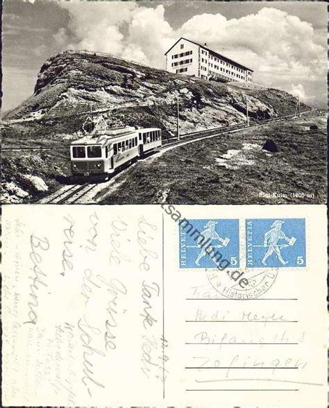 Historische Ansichtskarten Kanton Schwyz Rigi 01