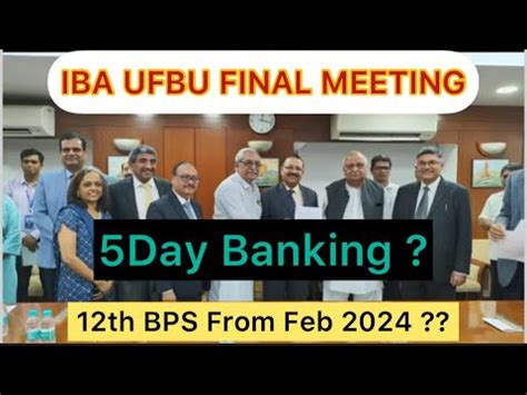 Iba Ufbu Latest Meeting Update Th Bps Day Banking Update Bank