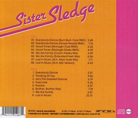 Sister Sledge Live And Remixes Sister Sledge Cd Album Muziek Bol