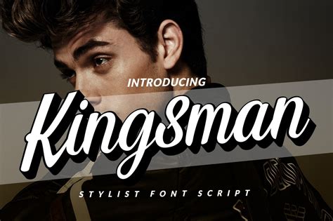 Kingsman Stylist Script Font Free Fonts