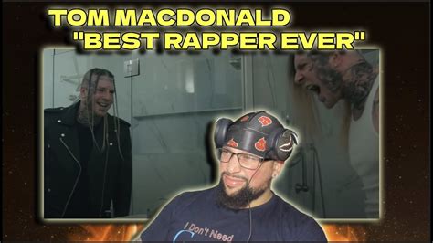 First Time Listening Tom Macdonald Best Rapper Ever Is Tom One Of