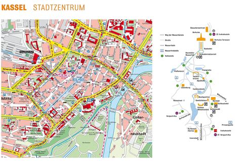 Stadtplan Von Kassel Detaillierte Gedruckte Karten Von Kassel