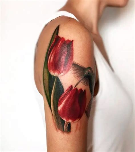 Tatuajes De Tulipanes Significado Y Mejores Dise Os