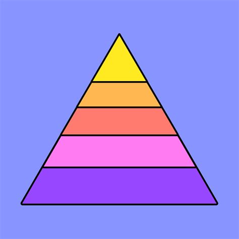 Pyramid Diagram Template