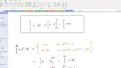 Odredjeni Integrali Parcijalna Integracija Youtube