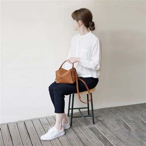 Shop Mini Valley Cube Shoulder Bag Caramel By Darker Than Black Bags