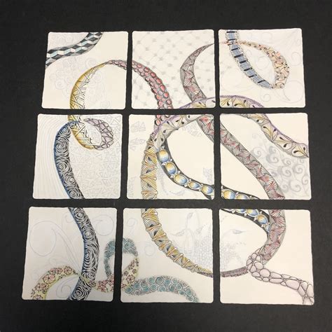 Ribbon Project Pack Zentangle Art