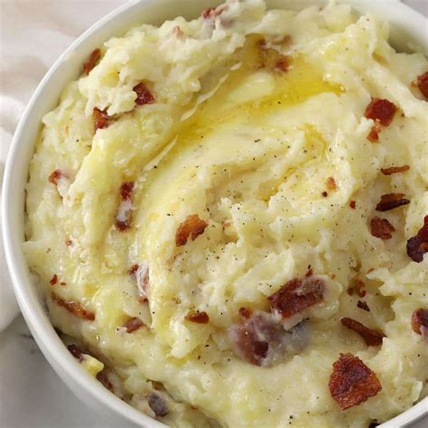 Bacon Garlic Mashed Potatoes The Toasty Kitchen