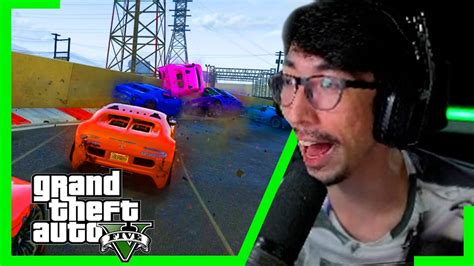 Evolu O Gta V Corridas Malucas Youtube