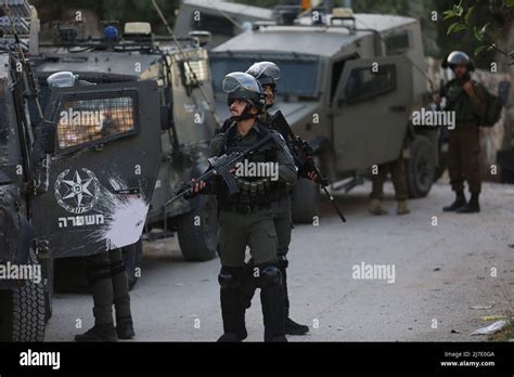 Jenin May Xinhua Israeli Security Forces