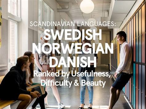 Nordic and Scandinavian Languages Explained and Ranked