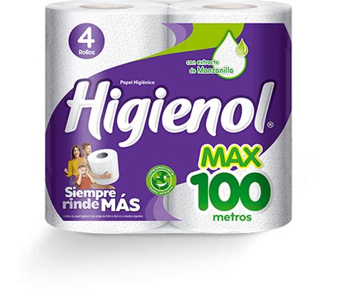 Higienol Papel Higienico Max 4 X 80 M Simple