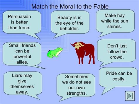 Fables and Morals