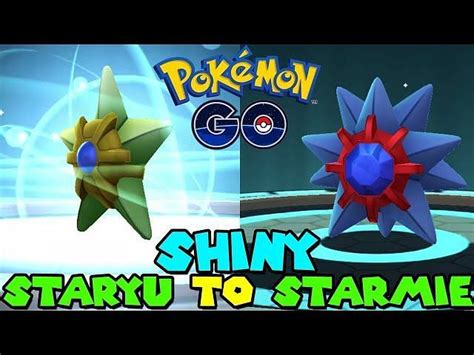 Can Starmie be shiny in Pokemon GO?