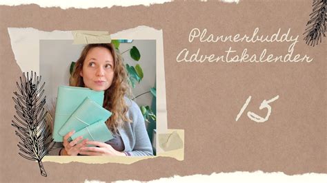 Plannerbuddy Adventskalender T Rchen Youtube