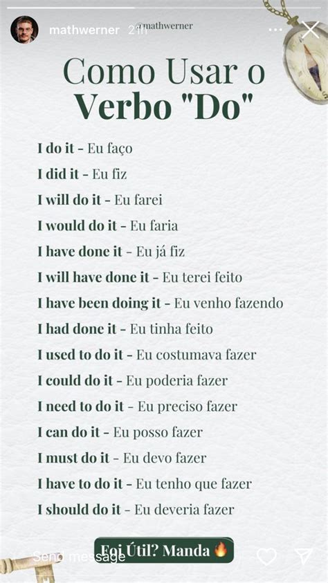 Pin De Ism Nia Oliveira Em English Em Vocabul Rio Em Ingl S