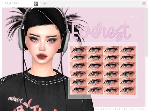 Learxfl Everest Eye Contacts Screenshots The Sims 4 Create A Sim