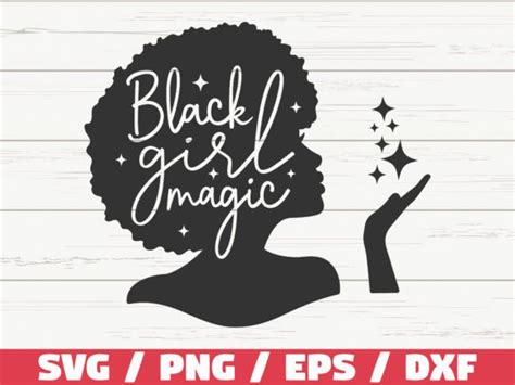 Black Woman Svg Black Girl Magic Svg Graphic By Zecworkshop · Creative Fabrica