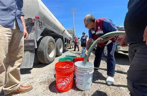 Brindar Comapa Servicio De Pipas A Usuarios Afectados Por Trabajos De