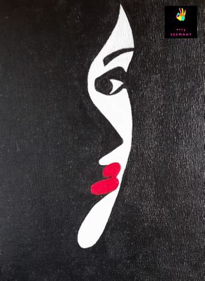 Woman Silhouette Painting