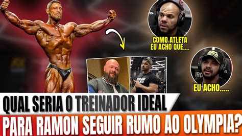 QM SERIA O TREINADOR IDEAL DE RAMON DINO P O OLYMPIA FAIXA PRETA