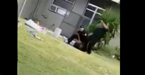 Miami Police Officer Relieved Of Duty For Kicking Handcuffed Suspect In Head Cbs Miami