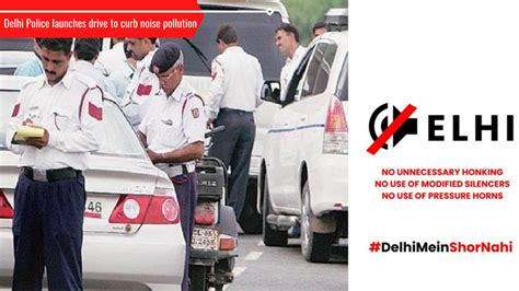 Love Honking Be Ready For Penalty As Delhi Police Announces Drive To Curb Noise Pollution Car