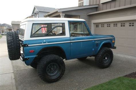 Original ford bronco paint colors