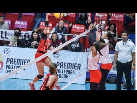 Petro Gazz Angels Vs Pldt High Speed Hitters Set Womens Volleyball