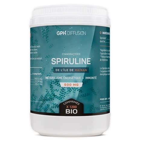 Spiruline Bio Mg Comprim S Cdiscount Sant Mieux Vivre