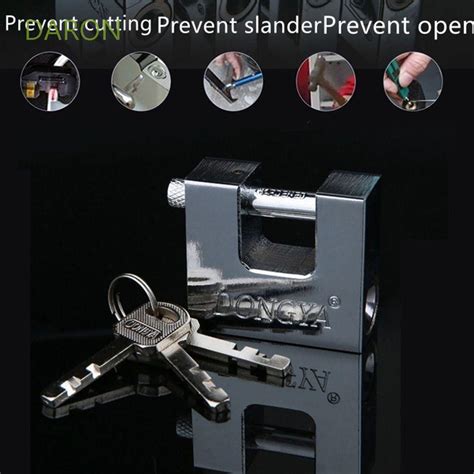 Daron Heavy Duty Padlock Duarable Hardware Door Lock Window Waterproof