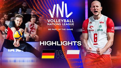 GER Vs POL Highlights Week 2 Men S VNL 2023 YouTube