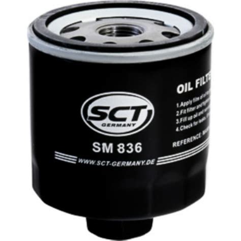 Фильтр масляный SCT SM836 - выгодная цена, отзывы, характеристики, фото ...