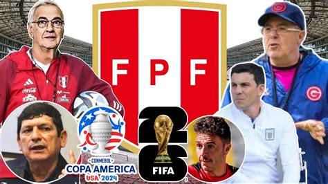 DEFINIDO JORGE FOSSATI ELEGIDO como TÉCNICO de SELECCIÓN PERUANA x FPF