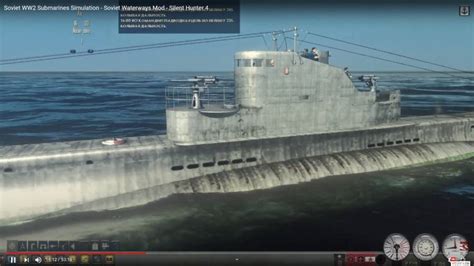 Soviet WW2 Submarines Simulation – Soviet Waterways Mod – Silent Hunter 4